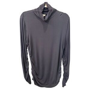 Soft Surroundings Charcoal Long Sleeve Top